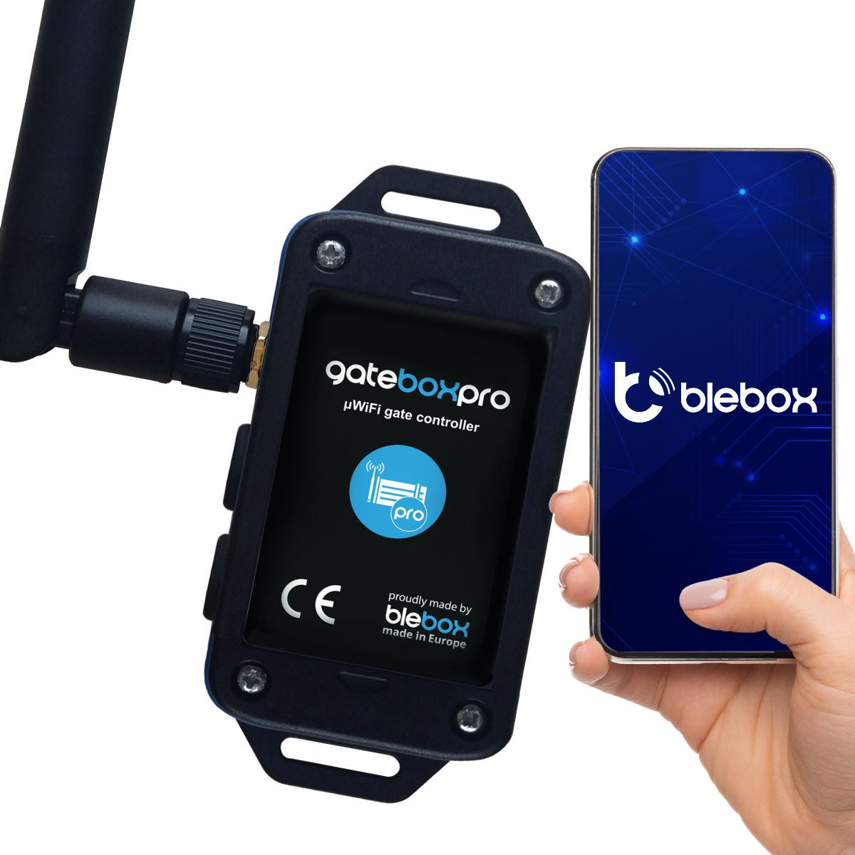 Modul bránový gatebox PRO s vonkajšiu anténou BleBox