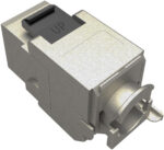 Modul Keystone samozaciskowy Solarix Cat.6A STP RJ45 SXKJ-10G-STP-BK-SA – Obrázok 3