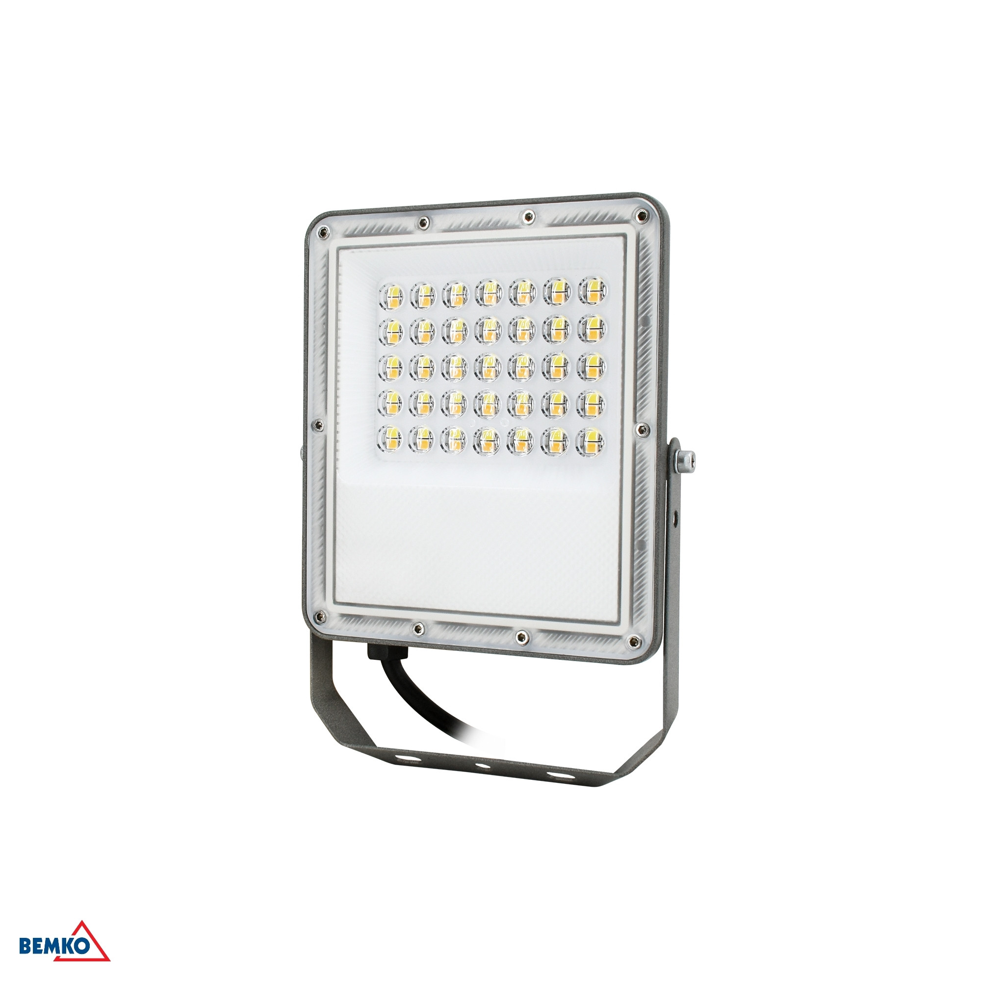 Reflektor LED PRAJna 30W 3000-4000-6500K IP65 sivá