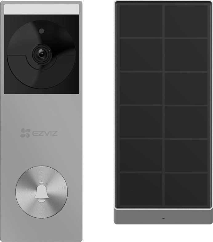Wideodzwonek EZVIZ HP3 PRO 3MPx s panelom solarnym