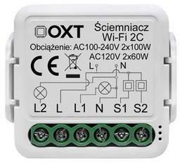 Modul OXT MINI stmievač 2 obvody WIFI Tuya T226