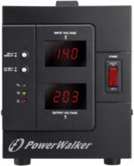 Stabilizátor Napätia PowerWalker AVR 1500 SIV FR – Obrázok 2