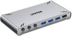 Prepínač KVM Unitek USB-C 10Gbps HDMI a transferem plików między systemami – Obrázok 6