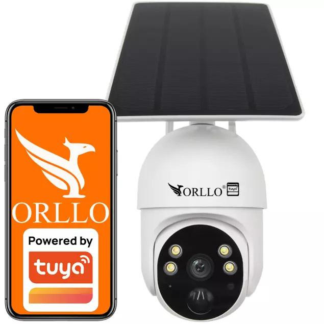 Kamera IP bezdrôtová 4G LTE otočná s panelom solarnym Orllo TZ1 PRO