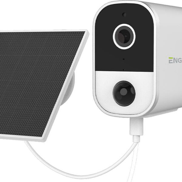 ENGO Controls ECAM-SOLAR- Smart Kamera Wi-Fi s batériou a panelom solarnym, 4MP