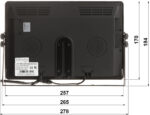 Rekordér Mobilný Z Monitorom ATE-NTFT10-T3 4 Kanály 10 " Autone – Obrázok 4
