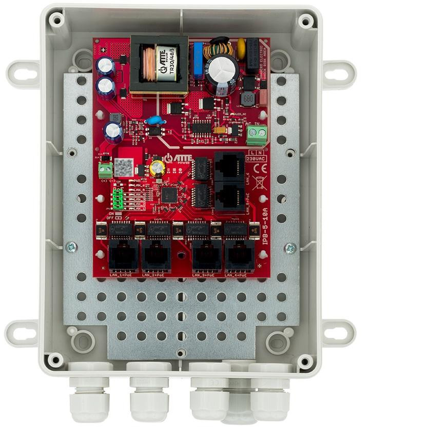 Switch 5-Portový POE ATTE IPB-5-10A-M2
