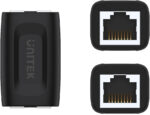 Adaptér Unitek RJ45 (F) - RJ45 (F) Cat.6 1Gbps | Predlžovacia spojka sieťová RJ45, Spínač – Obrázok 2
