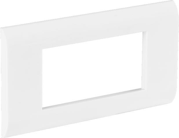 Maskovacia rámik 4M pod zásuvky pre lišty elektroinštalačných 90x60 alebo 90x40 (1 ks)