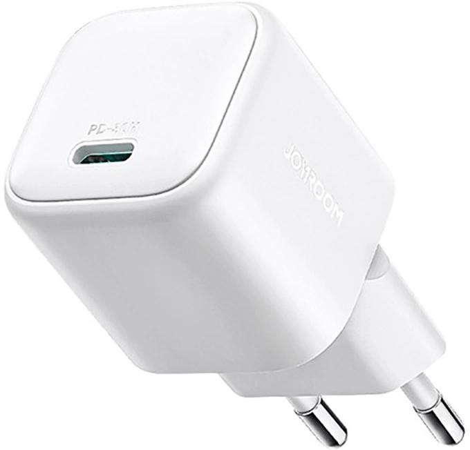 Nabíjačka sieťová Joyroom JR-TCG15 MINI 30W GAN USB-C biela