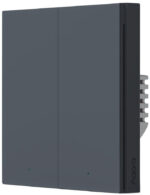 Aqara Smart Wall Switch H1 Sivý dvojitý bez kábla neutralnego