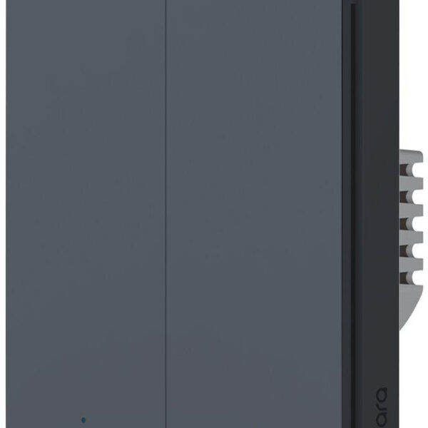 Aqara Smart Wall Switch H1 Sivý dvojitý bez kábla neutralnego