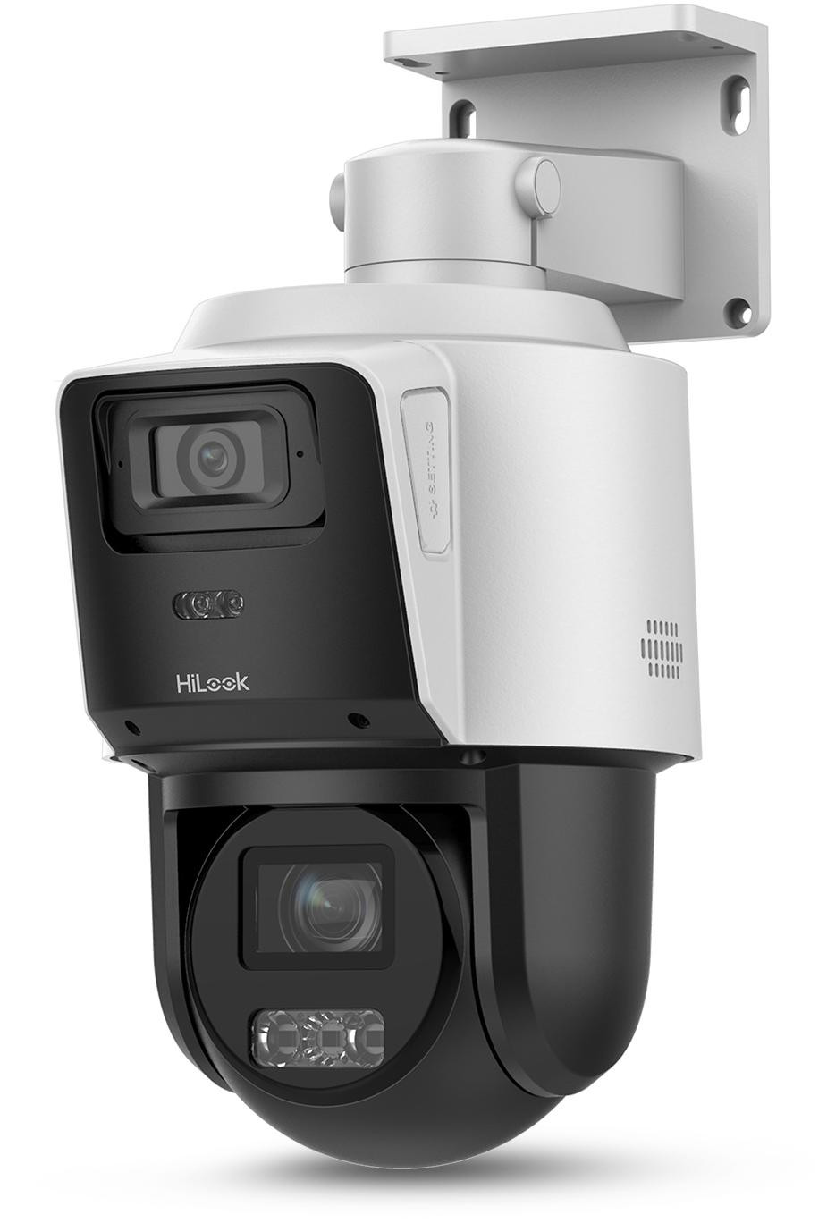Kamera IP HiLook PTZ-D4-Pro duálna 8MP (4MP + 4MP) 4x zoom optický