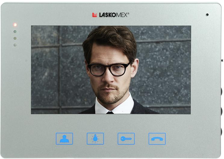 Laskomex Monitor MVC-8151 Strieborný Farba 7"