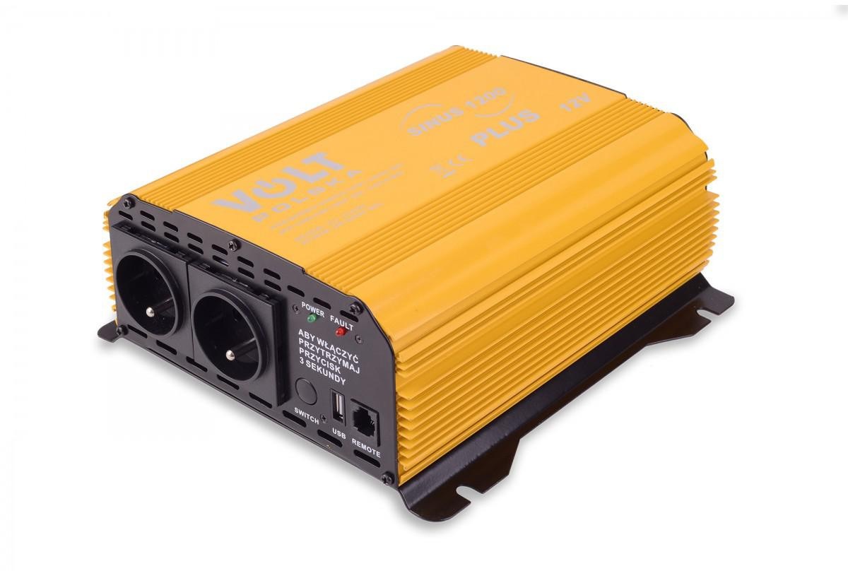Menič Volt Polska Sínus PLUS 1200 12V / 230V 600/1200W