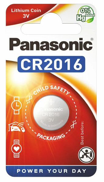 Batéria CR2016 Panasonic (blister 1 ks)