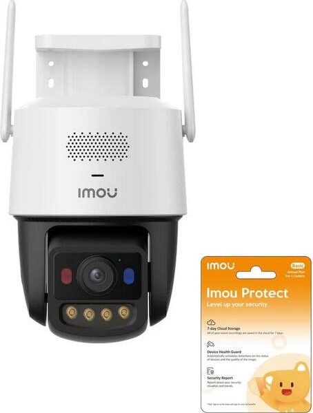 Kamera IP IMOU Titan PRO 6MP Aurora Wi-Fi POE s cloudom IMOU Protect na rok