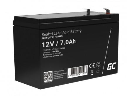 Akumulátor AGM Green Cell VRLA 12V 7Ah
