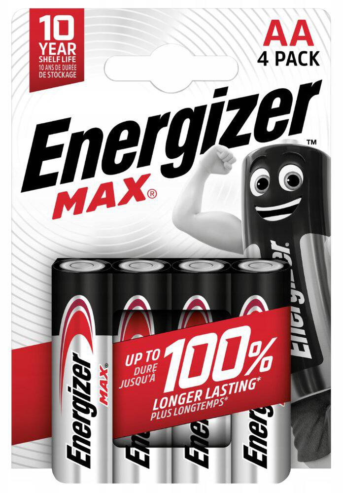 Batéria LR6 / AA Energizer MAX (blister 4 ks)