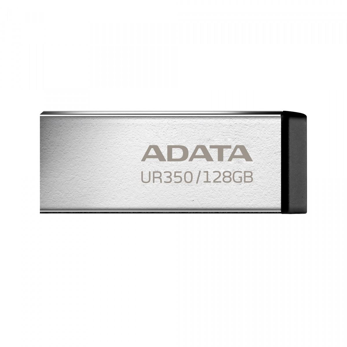 ADATA Pendrive UR350 128GB USB3.2 Gen1 Kov čierny