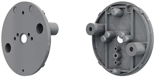 SATEL BE WAVE Vložka do upevnenia detektorov Outdoor Curtain Detector - sivý Bracket E-2A GY ABAX2