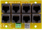 Adaptér POE Passive 4 kanálový 10/100 ATTE AEPI-4-10-OF