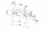 Elektrický otvárač BIRA symetrický ES1-001 12V AC/DC podstawowy – Obrázok 3