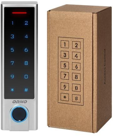 Zámok Kódový ORNO OR-ZS-826 s čítačkou lini odtlačkov a bluetooth Tuya
