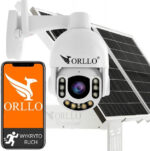 Kamera Vonkajšia Otočná GSM na Kartu SIM Orllo Z7 PRO + Panel fotowoltaiczny SM6030 PRO
