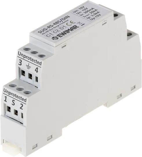 Zabezpečenie prepäťové do RS-485 Ewimar SUG-RS485/DIN