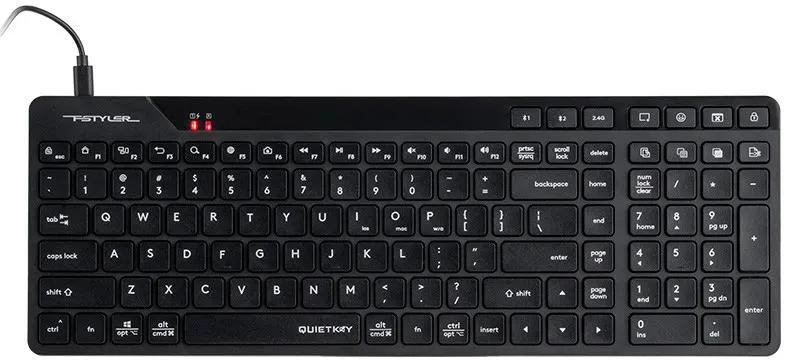 Klávesnica káblová A4tech FStyler FBK27CAS čierny