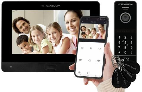 Videovrátnik Revizoom RM-T471HD BLACK/RC-411HD-CK