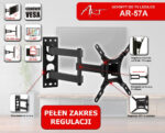 Držiak TV nástenný LED/LCD ART 17-42 – Obrázok 8