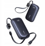 Powerbank Baseus EnerFill FC21 20000 mAh 22,5 W USB-A USB-C čierny s odpojiteľným káblom Lightning – Obrázok 3