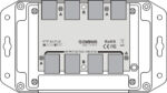 Ewimar PTF-64-EXT/POE 4-kanálový modul prepäťovej ochrany Gigabit Ethernet LAN – Obrázok 2