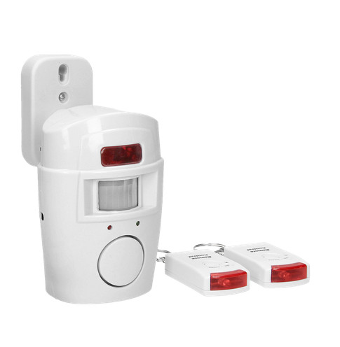 MINI alarm Virone bezdrôtový s zabudovanou so sirénou, ovládaný diaľkovým ovládačom AS-1